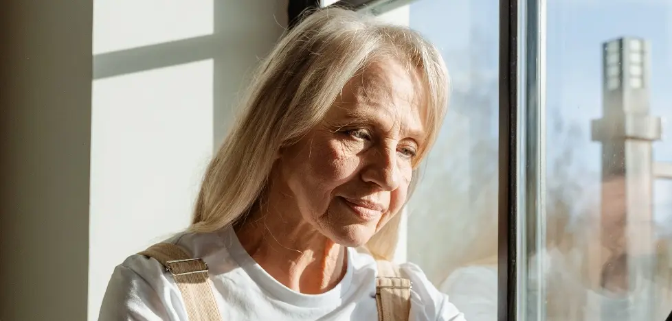 Woman in Actinotherapy Picture